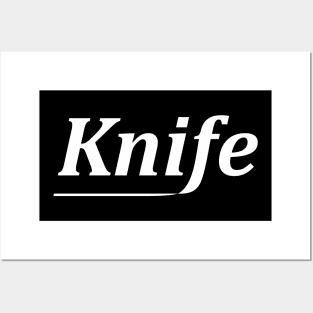 Knife Posters and Art